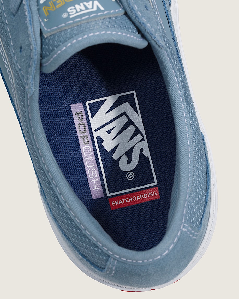 Skate Curren Caples Shoe VANS Citadel Blue ALT4