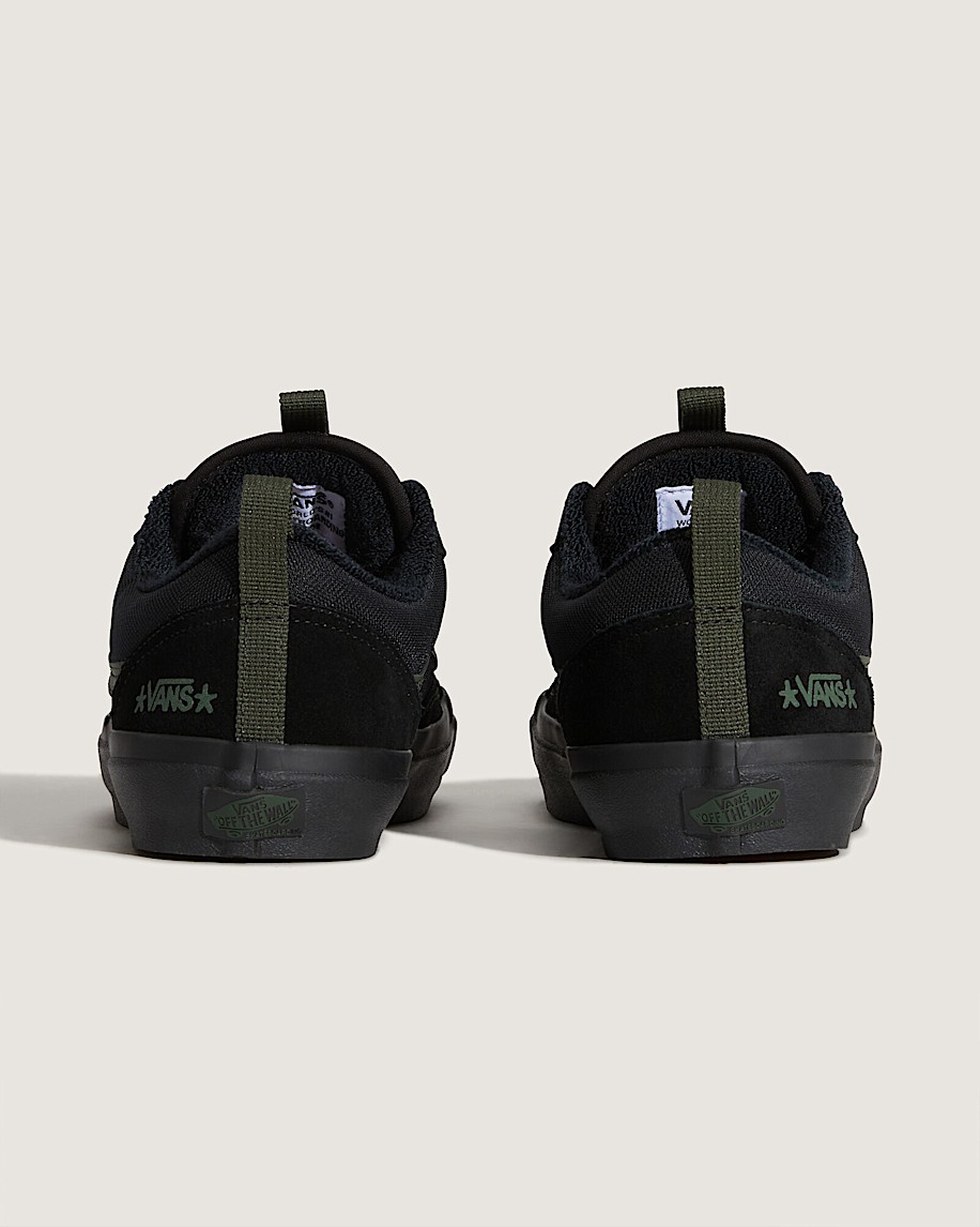 Skate Old Skool 36 Shoe by Atiba Jefferson VANS Atiba Black  Dark Green ALT3