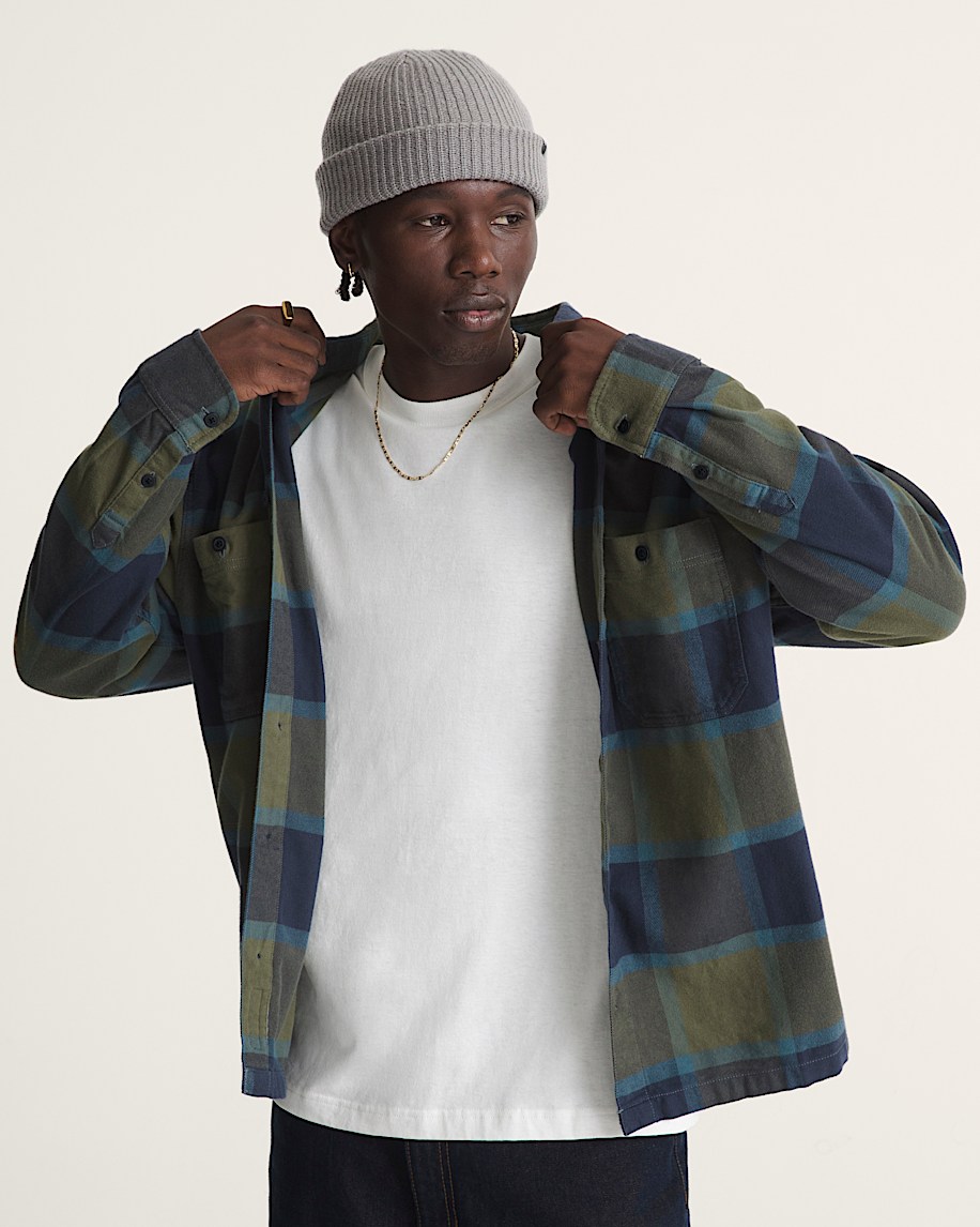Larkspur Plaid Flannel Shirt - 3