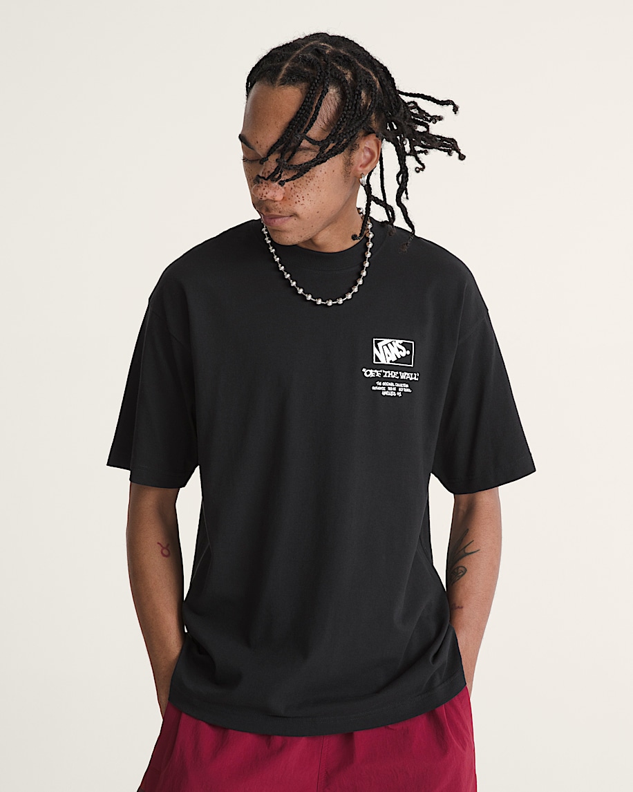 Circle Bones TShirt VANS Black ALT2