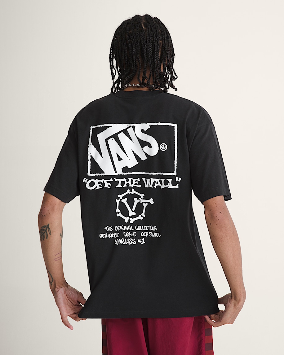 Circle Bones TShirt VANS Black ALT3