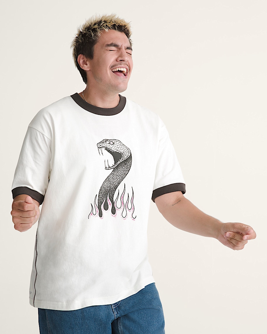 Skate Mike G Snake Flame Ringer - 1