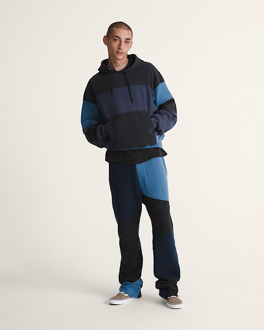 Waffle Shop Reimagined Pieced Sweatpants VANS Blue ALT3