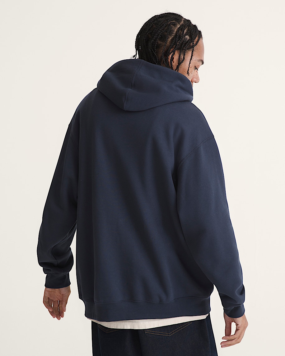 Scripted Vans Pullover Hoodie VANS Parisian Night Blue ALT3