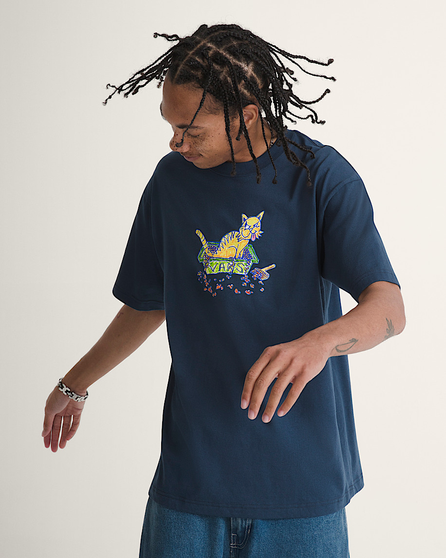 Litter TShirt VANS Navy Blue ALT2