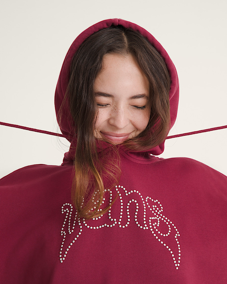 Pearls Logo Retro Pullover Hoodie - 6