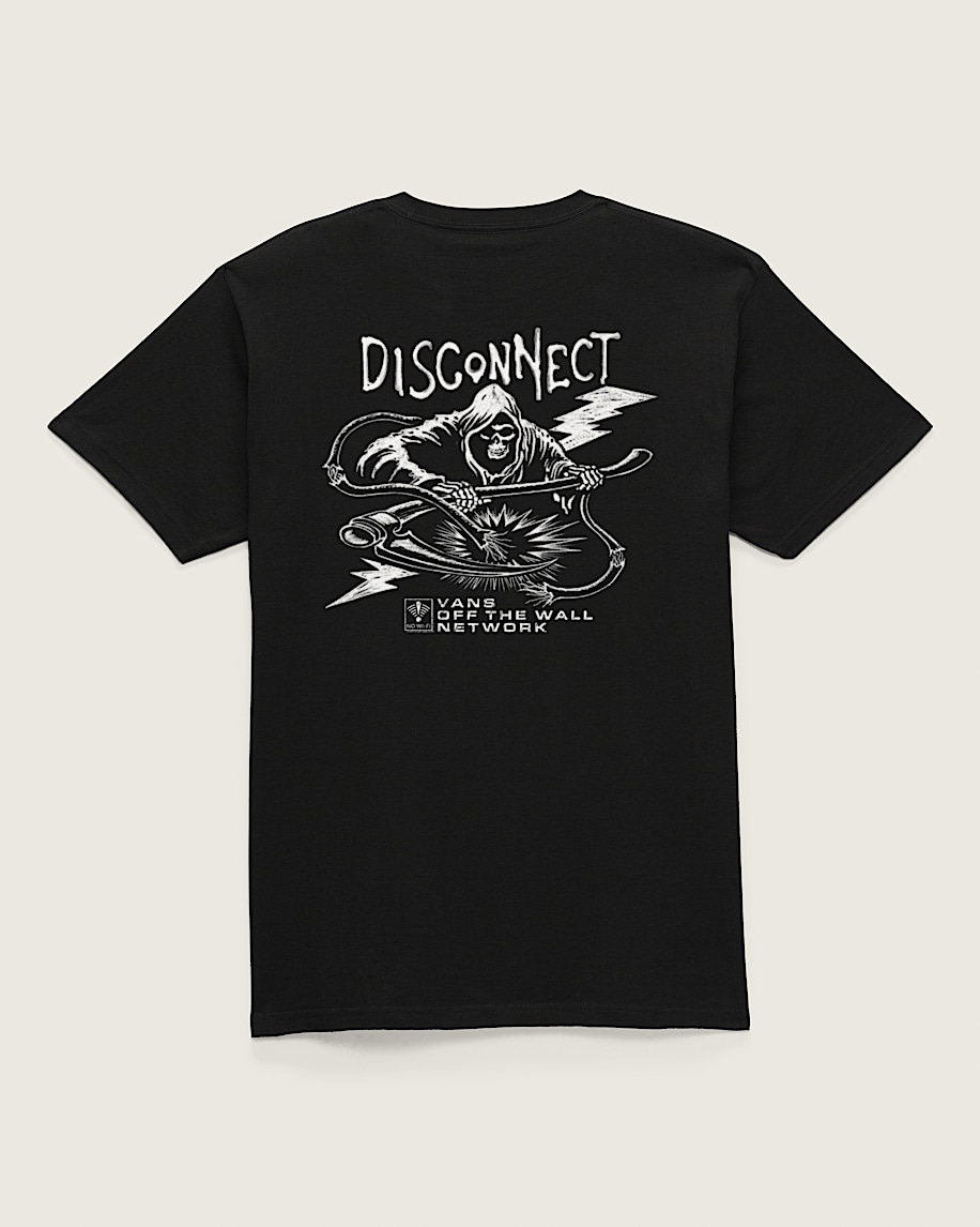 Disconnect TShirt VANS Black HERO