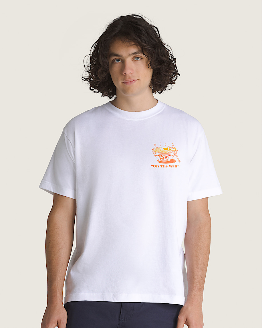 Hot Ramen TShirt VANS White ALT1