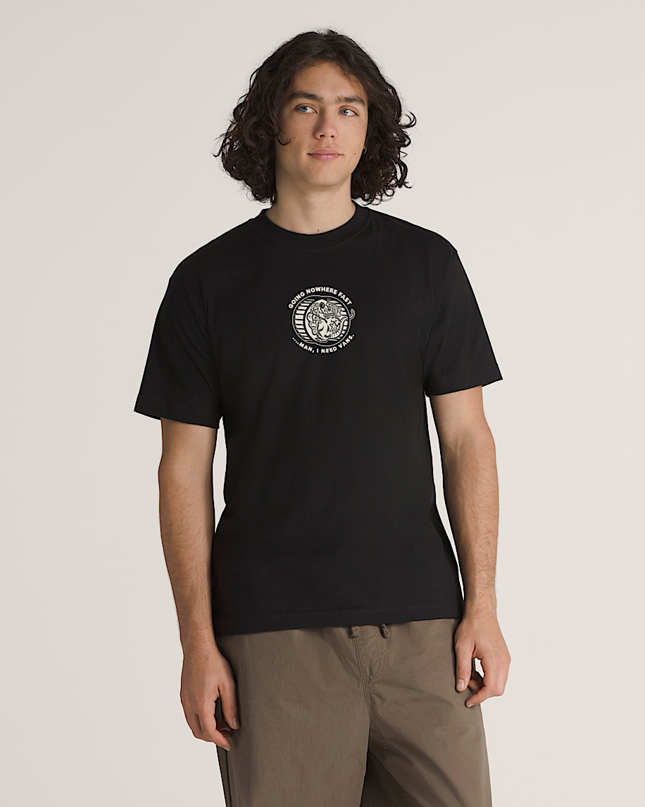 Wheelin in the Years TShirt VANS Black ALT1