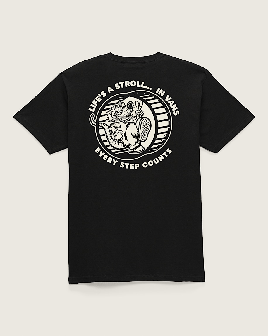 Wheelin in the Years TShirt VANS Black HERO