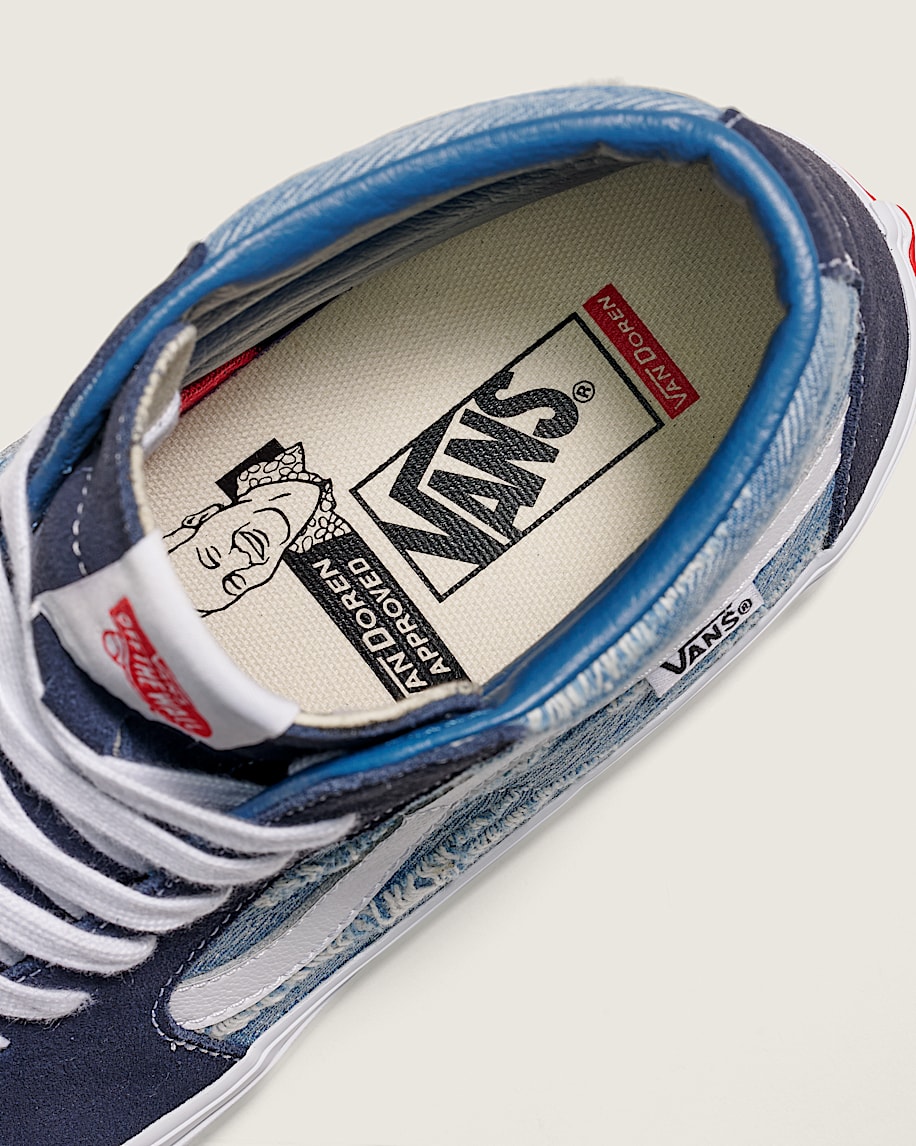 Van Doren Approved Skate SK8-Hi Denim Shoe - 5