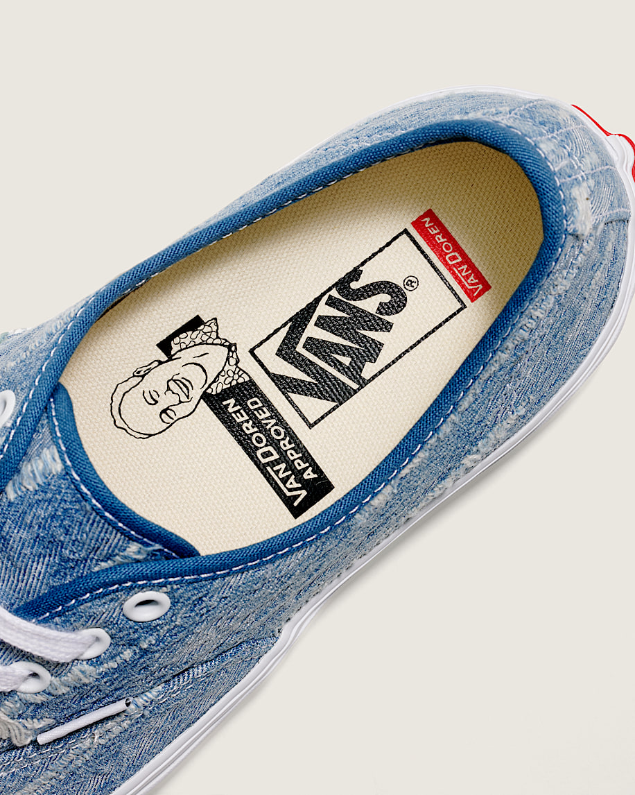 Van Doren Approved Skate Authentic Denim Shoe - 5