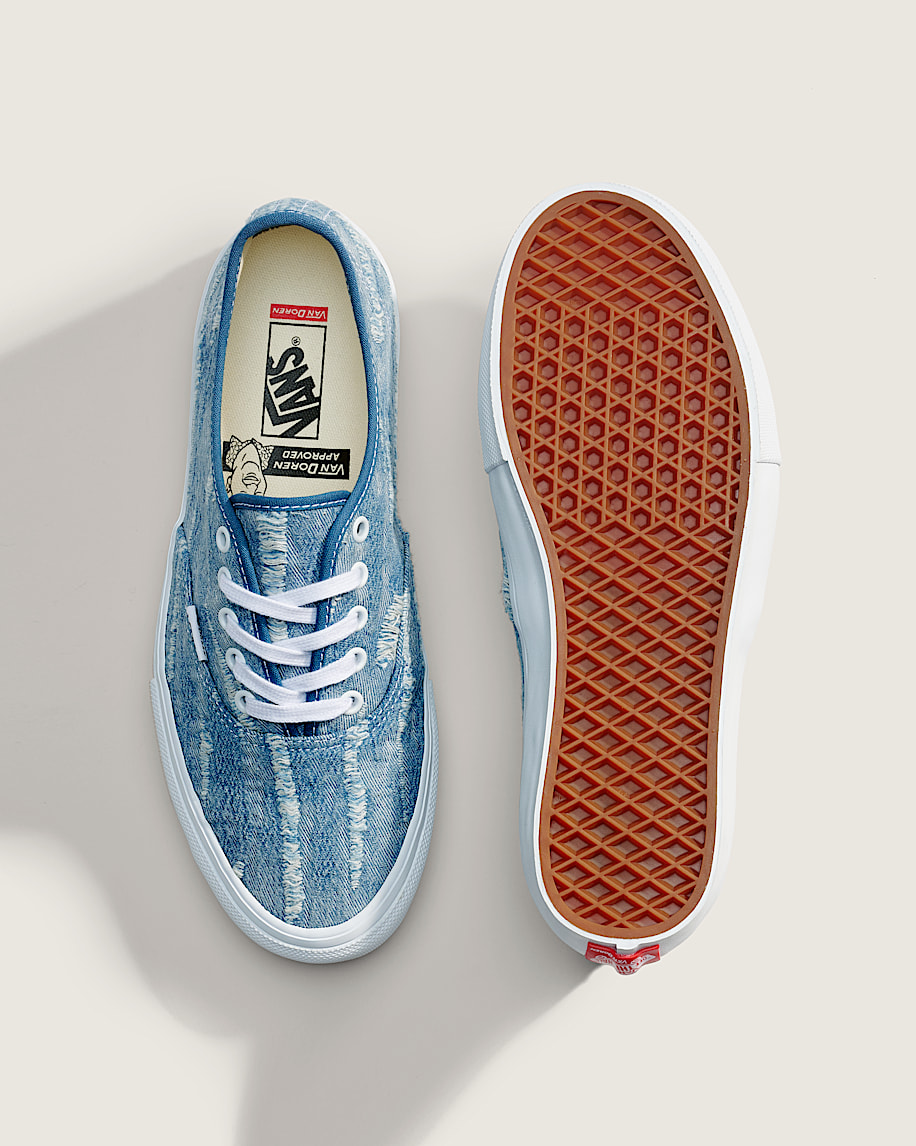 Van Doren Approved Skate Authentic Denim Shoe - 3