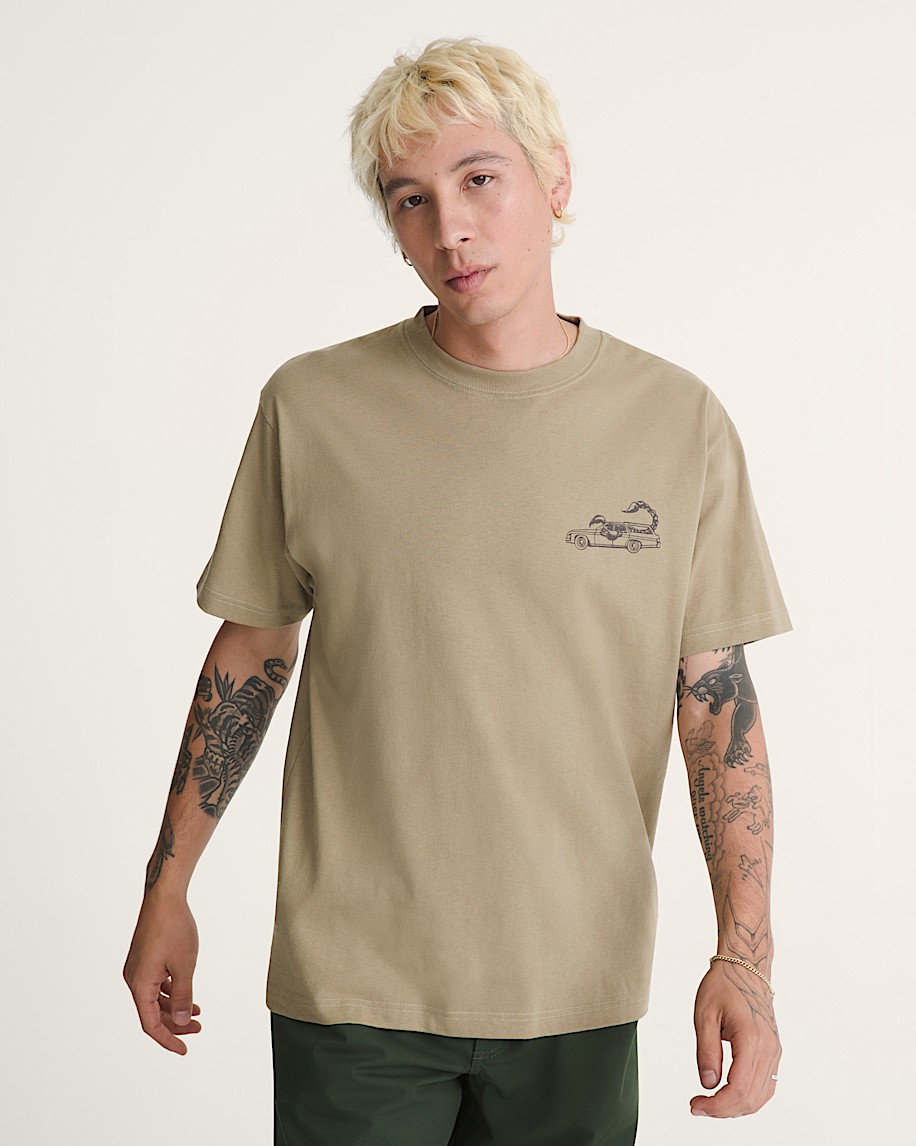 Sting Wagon TShirt VANS Bay Leaf Green ALT2