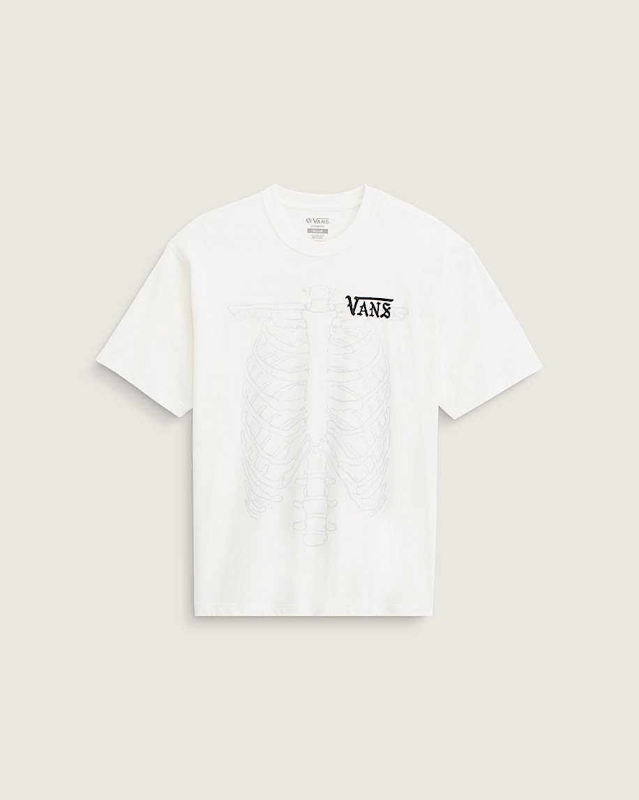 Ribcage Reversible TShirt VANS Egret White HERO