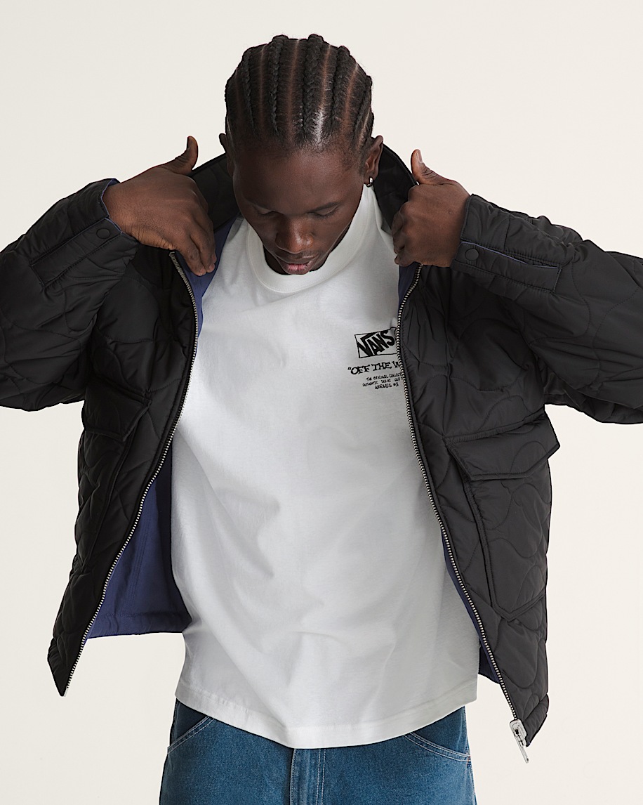 Skate Garage Reversible Jacket en Deep Twilight Blue | Vans CA