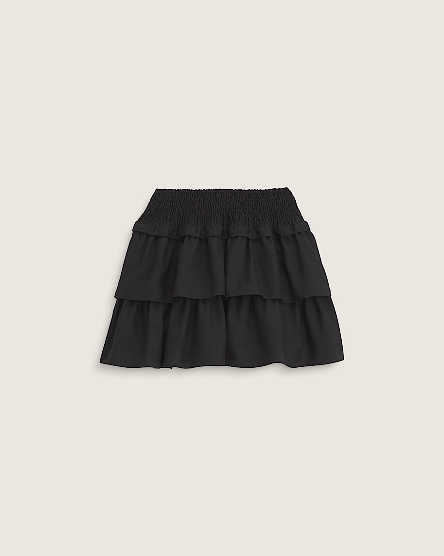 Ava Tiered Mini Skirt VANS Black ALT1
