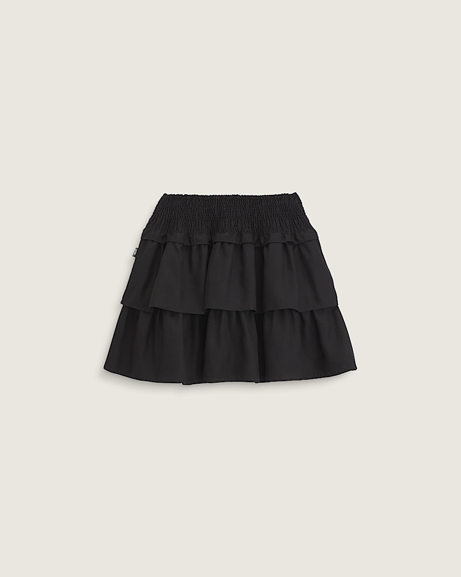 Ava Tiered Mini Skirt VANS Black HERO