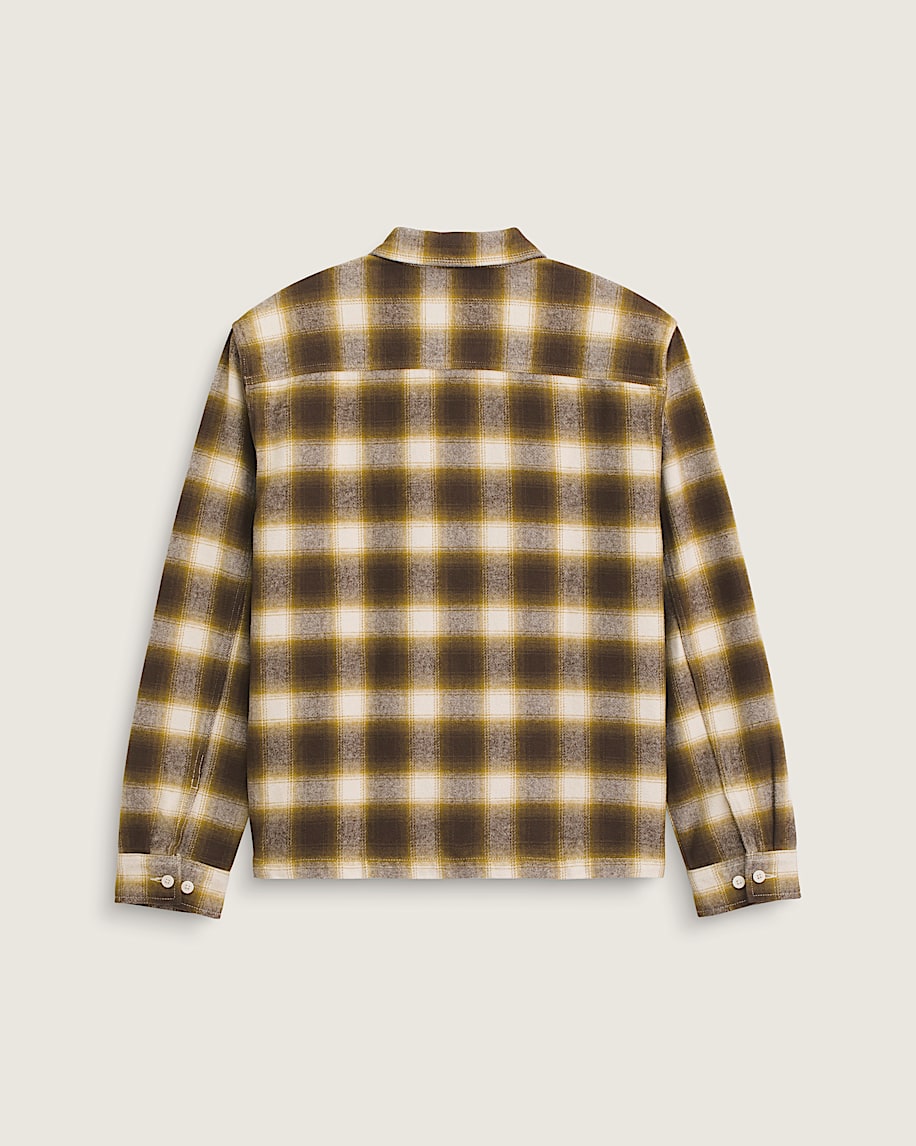 Crestmont Plaid Shacket VANS Brown  Yellow ALT1