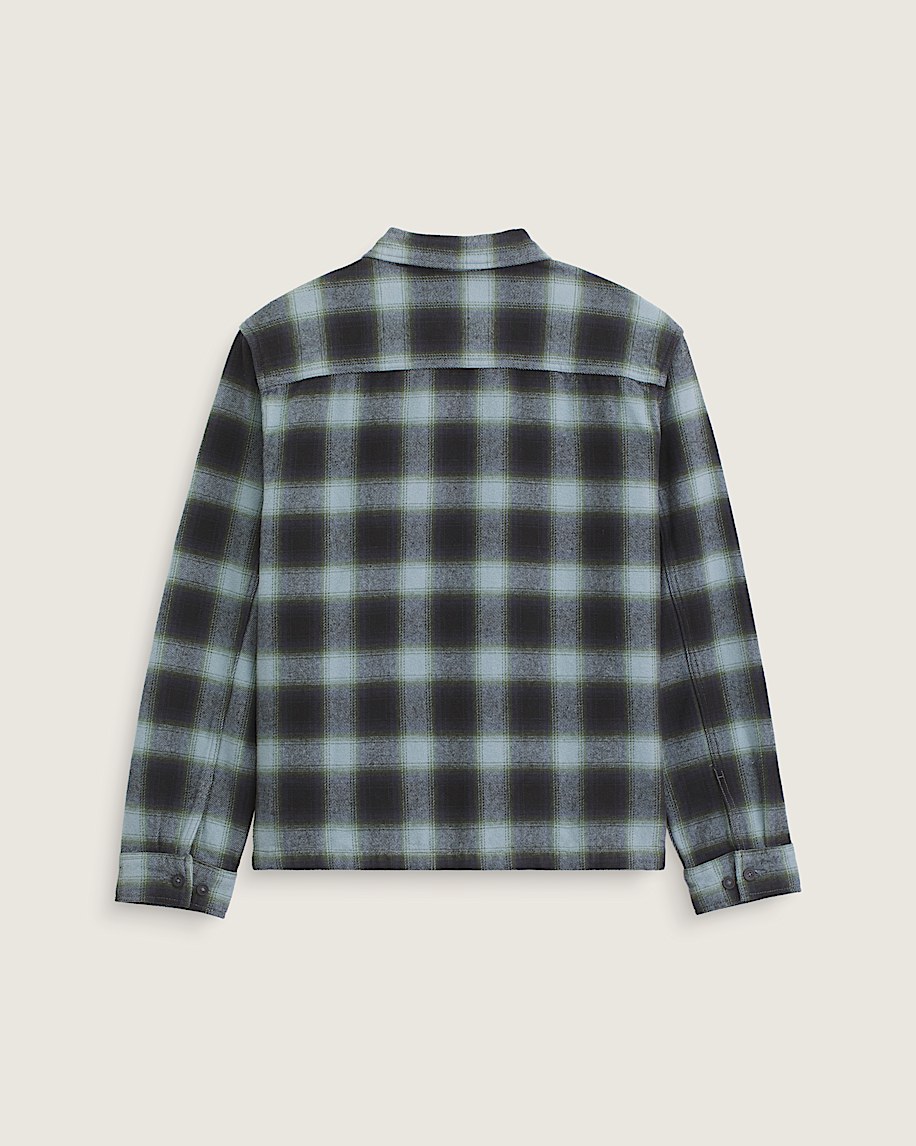 Crestmont Plaid Shacket VANS Parisian Night Blue ALT1