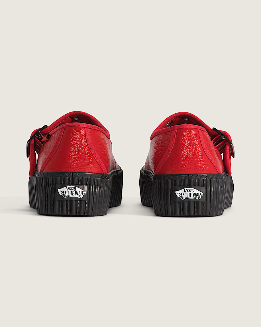 Mary Jane Creeper Shoe VANS Racing Red ALT3