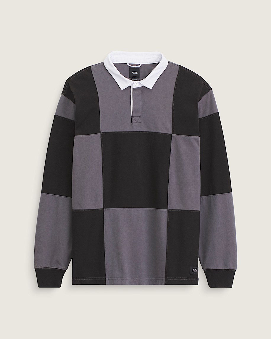 Grant Checkerboard Rugby Shirt - 1