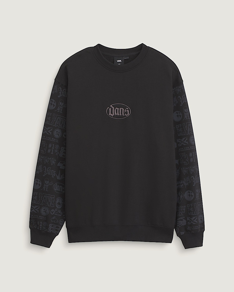 Mixed Lot Crew Sweatshirt VANS Black HERO