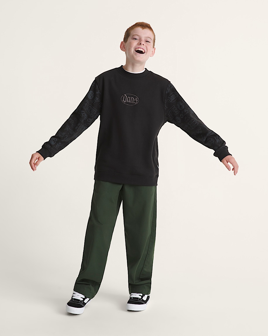 Kids Mixed Lot Crew Sweatshirt VANS Black ALT4