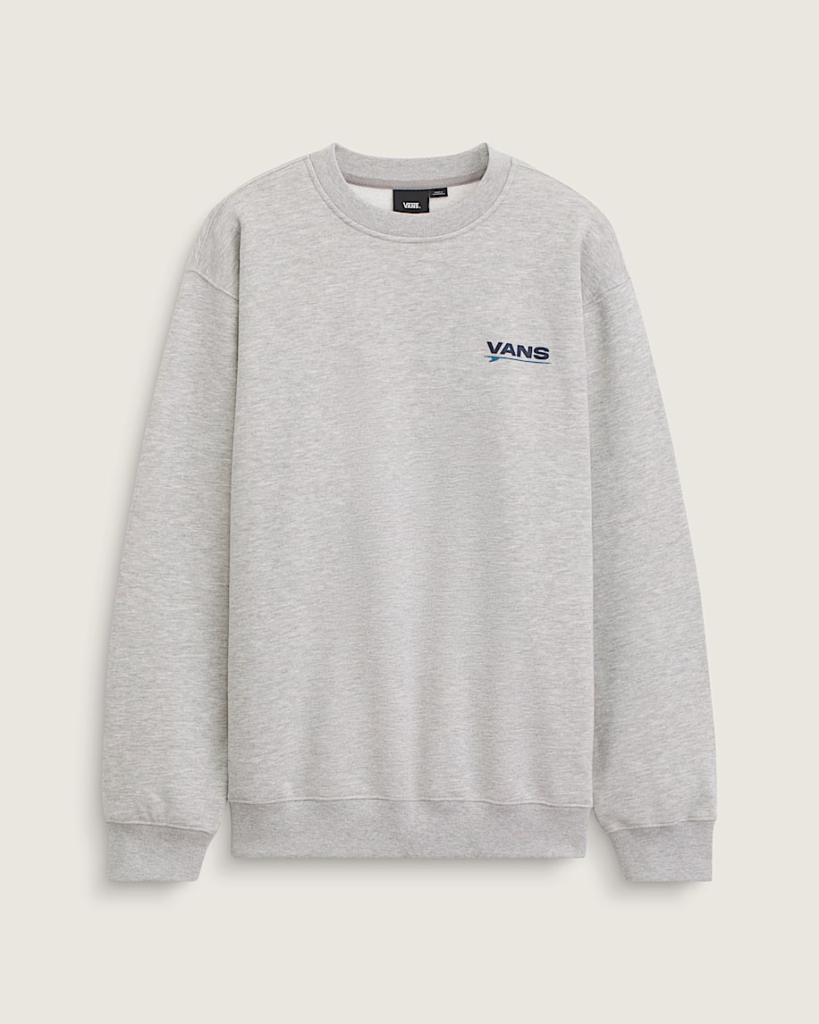 Palms Crew Sweatshirt VANS Cement Heather HERO
