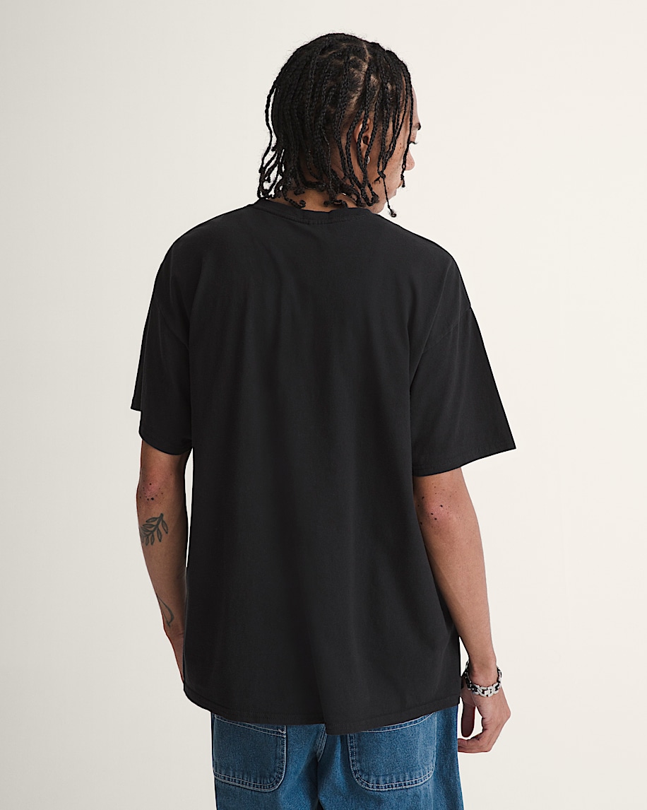Waffle Shop Skate Crest TShirt VANS Black ALT3