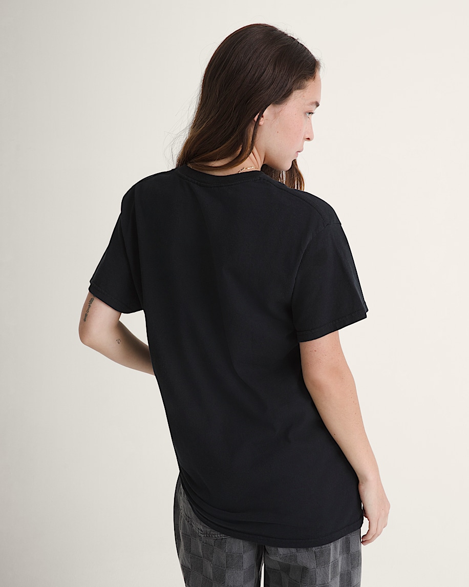 Waffle Shop Skate Crest TShirt VANS Black ALT5