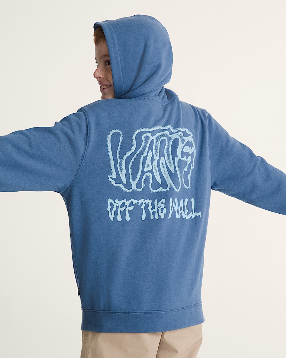 Kids Rippled Zip Hoodie - 4