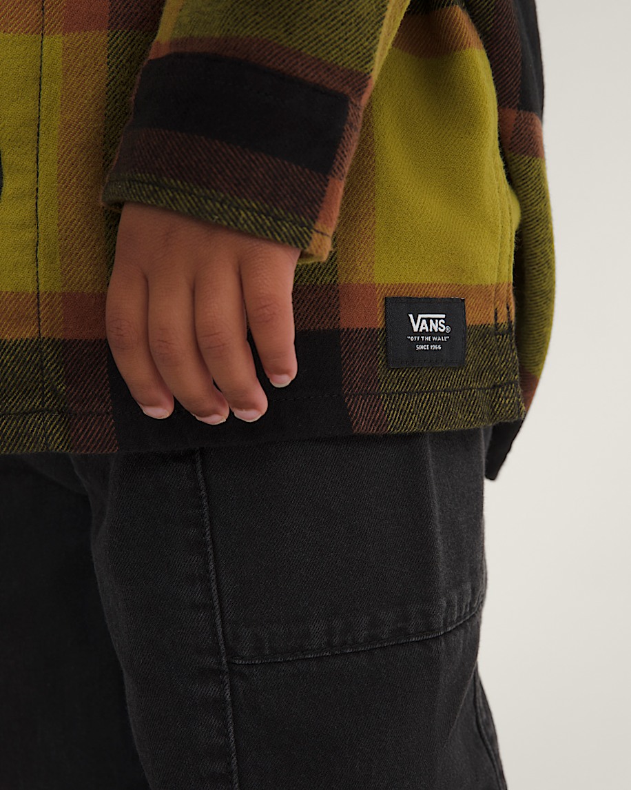 Little Kids Larkspur Plaid Flannel Shirt - 5