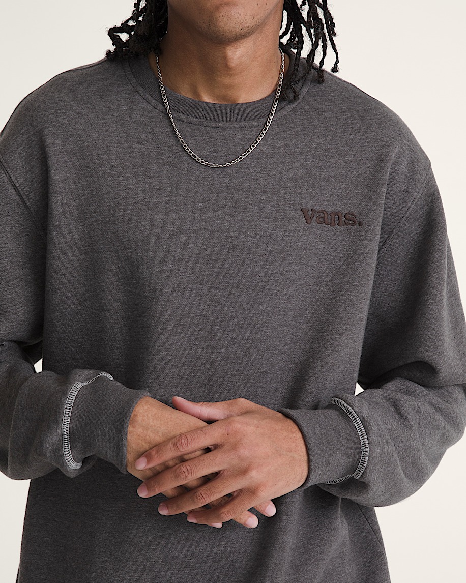 Vans 66 Crew Sweatshirt VANS Asphalt Grey ALT5