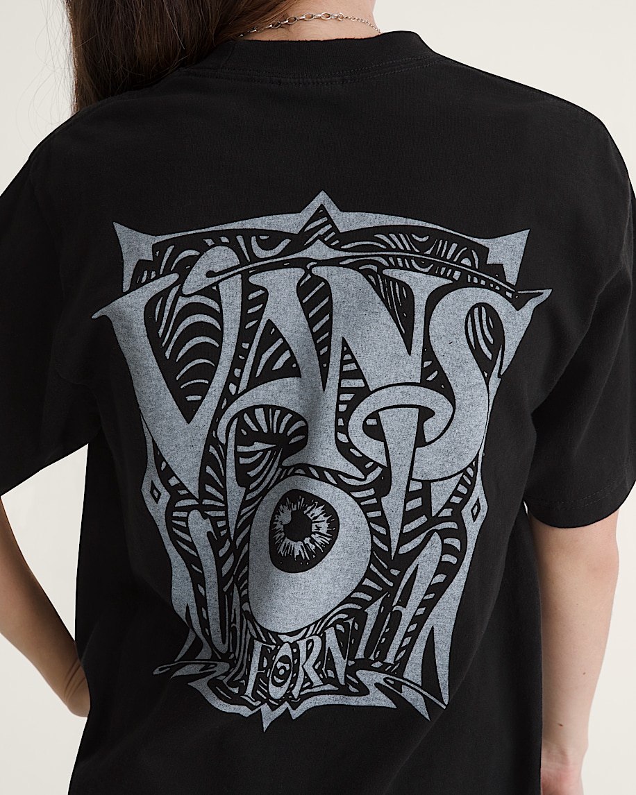 Waffle Shop Optic Eye TShirt VANS Black ALT5