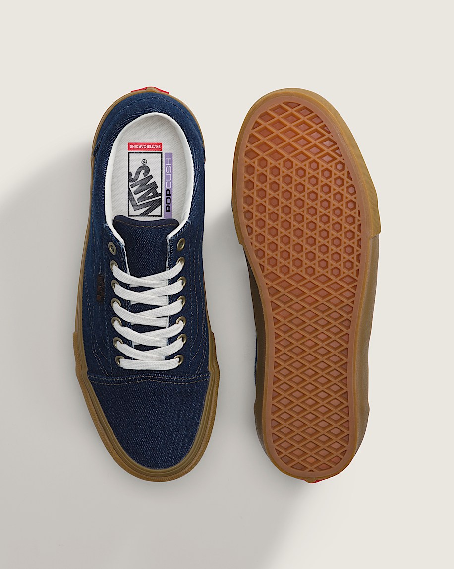 Skate Old Skool Shoe VANS Denim Blue ALT2