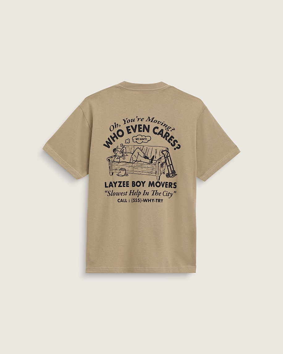 Moving Co TShirt VANS Bay Leaf Brown HERO