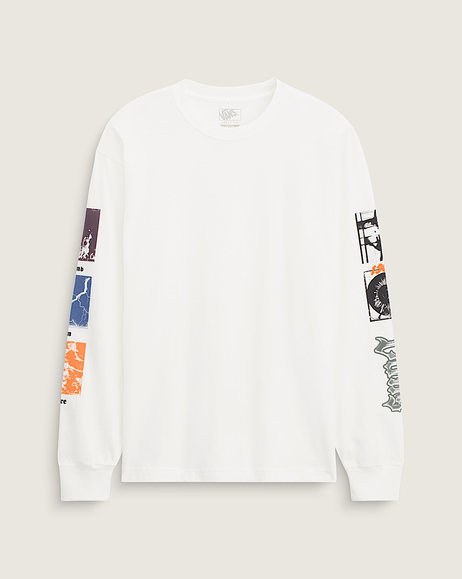 Stormcast Long Sleeve T-Shirt en Marshmallow White | Vans CA