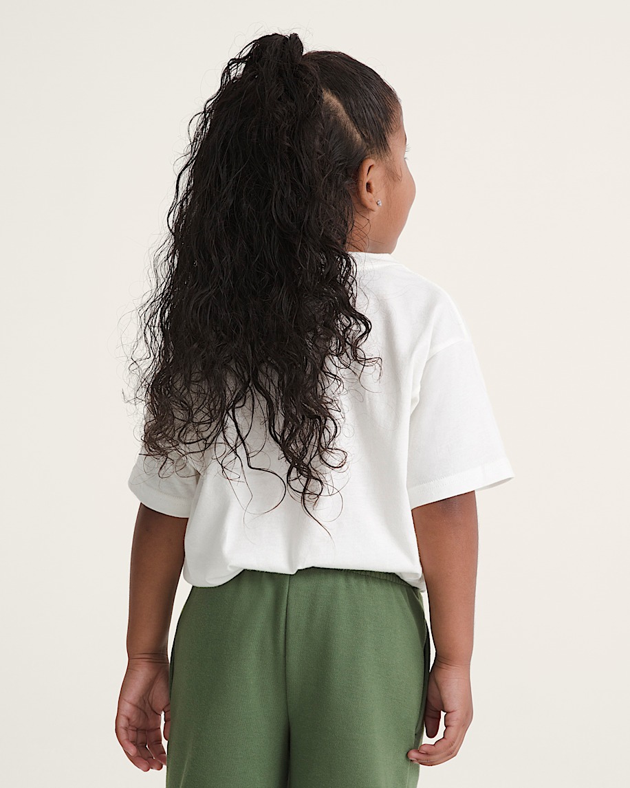 Little Kids Unicorn TShirt VANS Marshmallow White ALT3