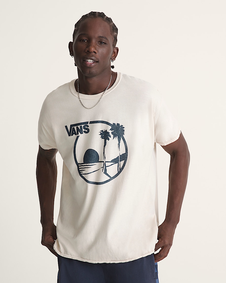 Waffle Shop Sun Vans Style TShirt VANS Marshmallow ALT2