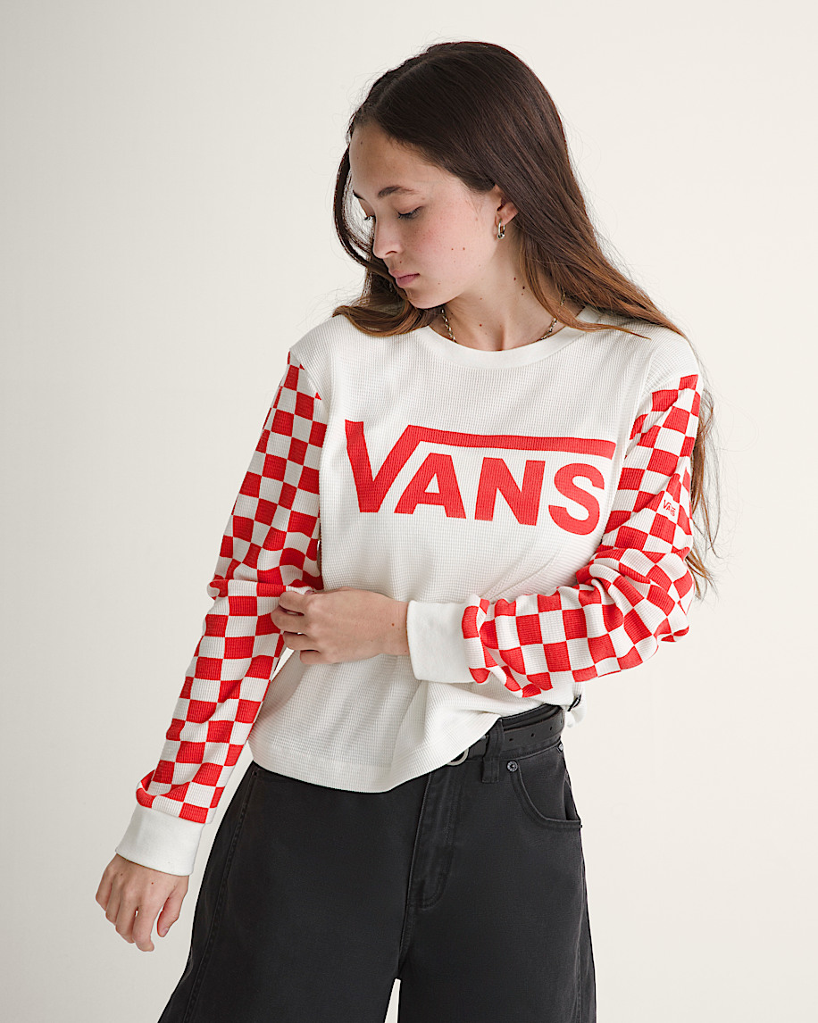 Checkerboard Long Sleeve Shirt - 1