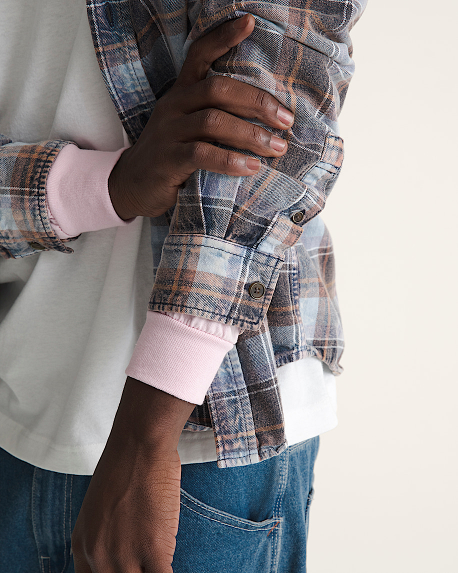 Waffle Shop Reimagined 2Fer Flannel Shirt - 6