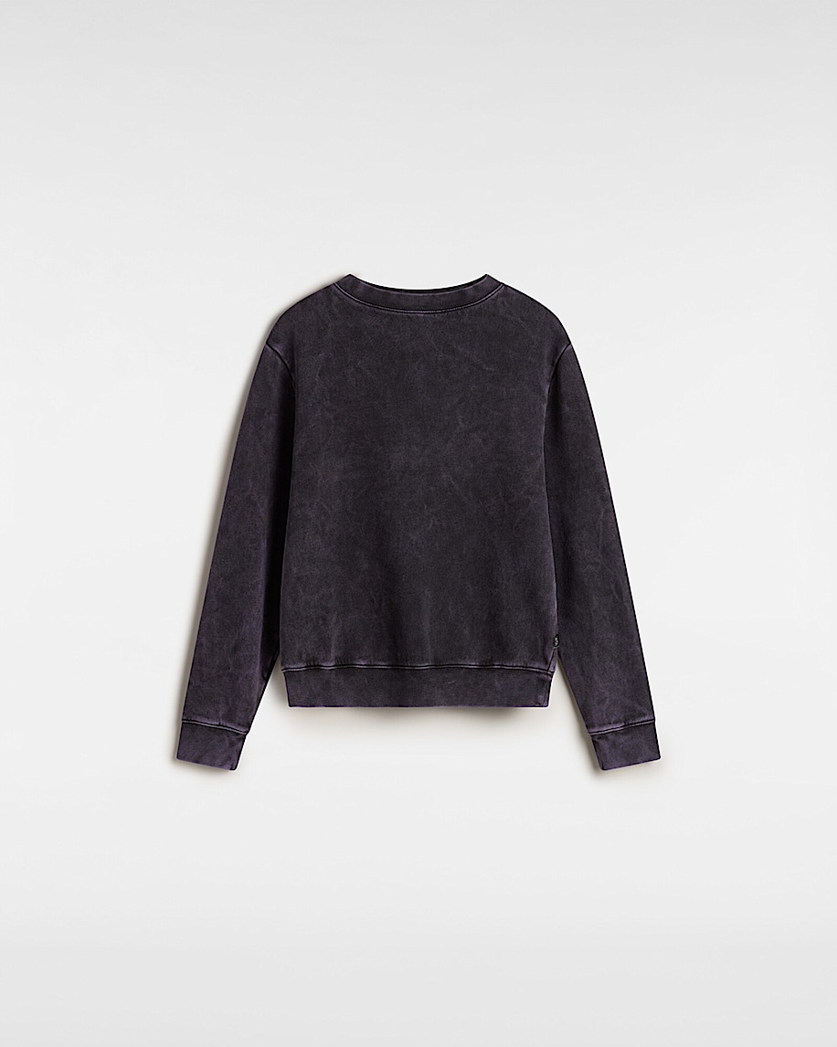 Kids Fire In Your Heart Crew Sweatshirt VANS Purple Haze HERO