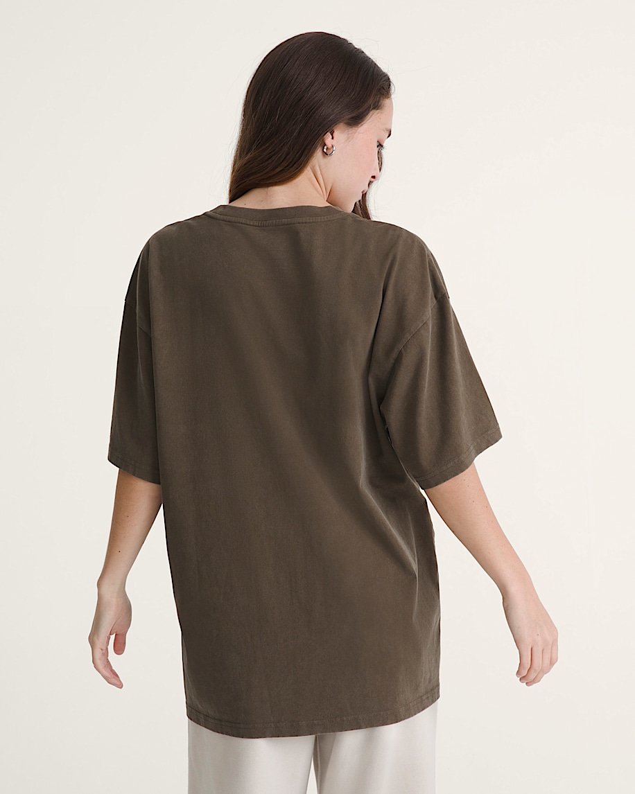 Snow Chutes TShirt VANS Coal Brown ALT1