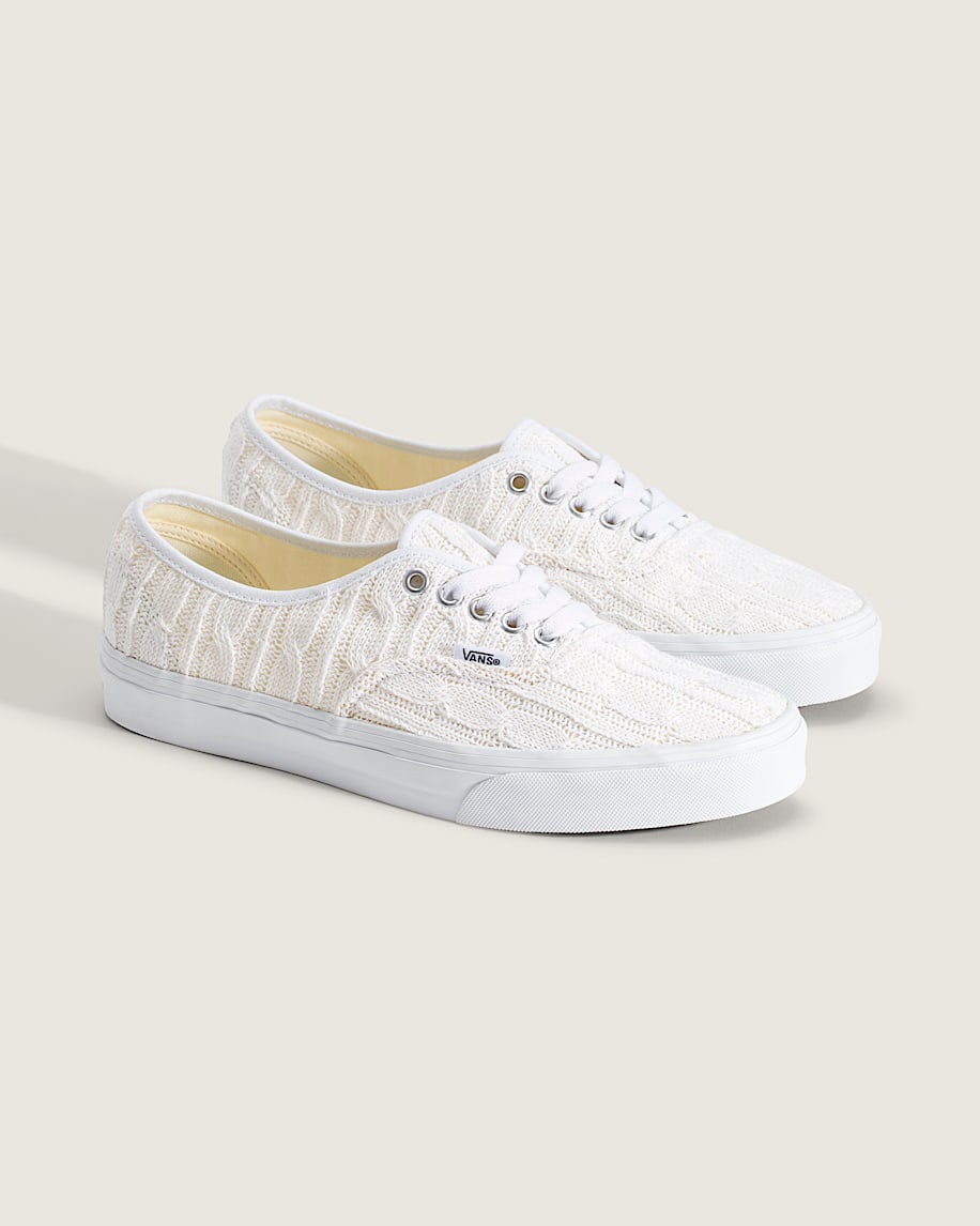 Authentic Knit Shoe VANS True White ALT1