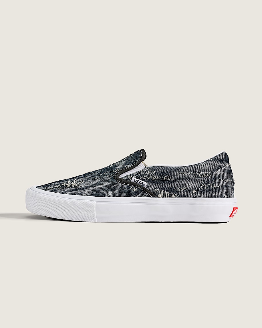 Van Doren Approved Skate Slip-On Denim Shoe - 1