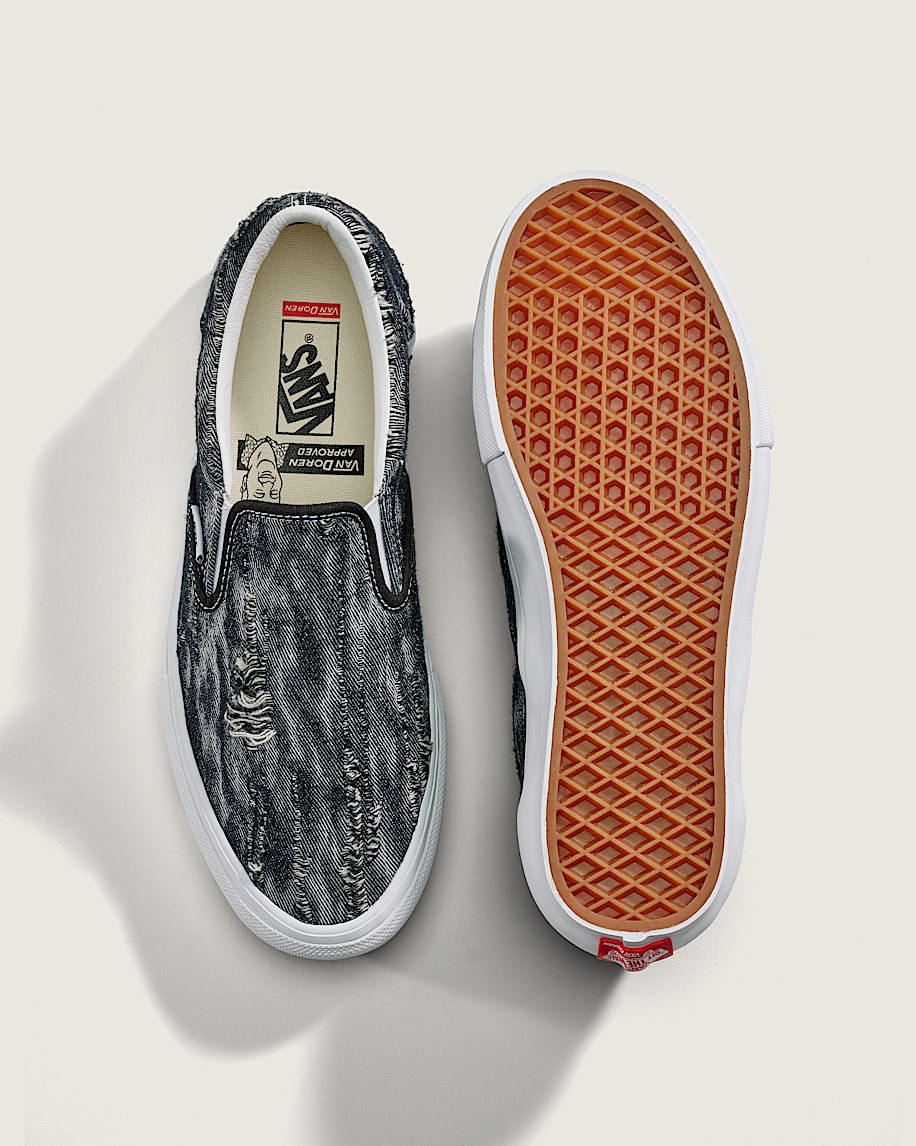 Van Doren Approved Skate Slip-On Denim Shoe
