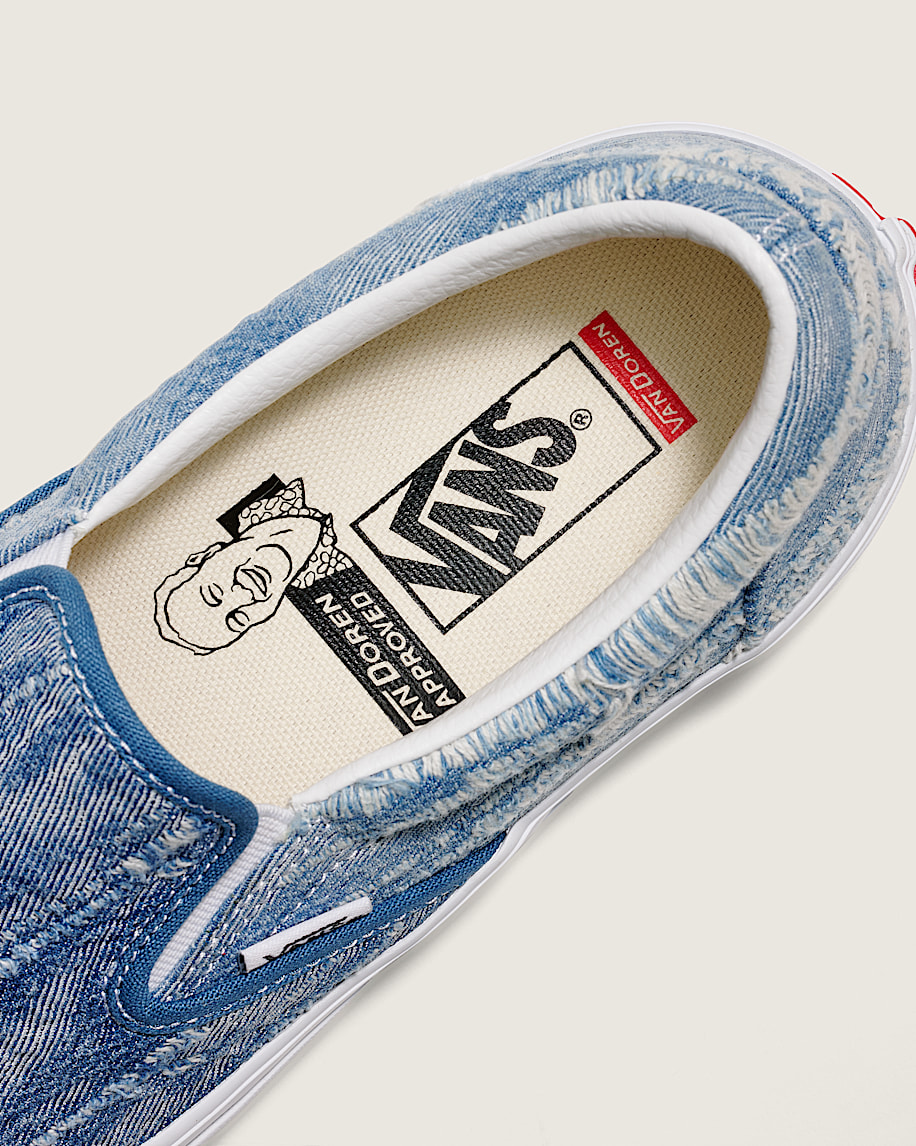Van Doren Approved Skate Slip-On Denim Shoe - 5