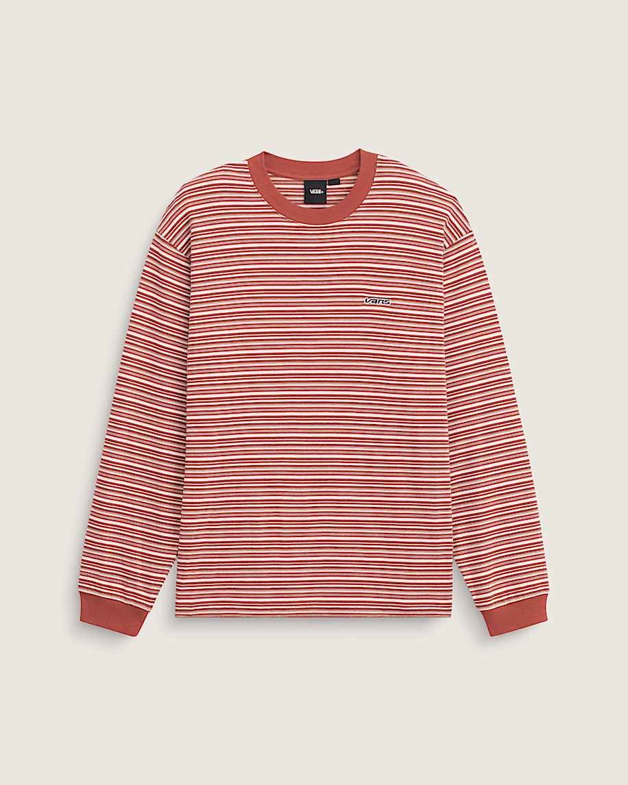 Wesley Stripe Long Sleeve Knit Shirt - 1