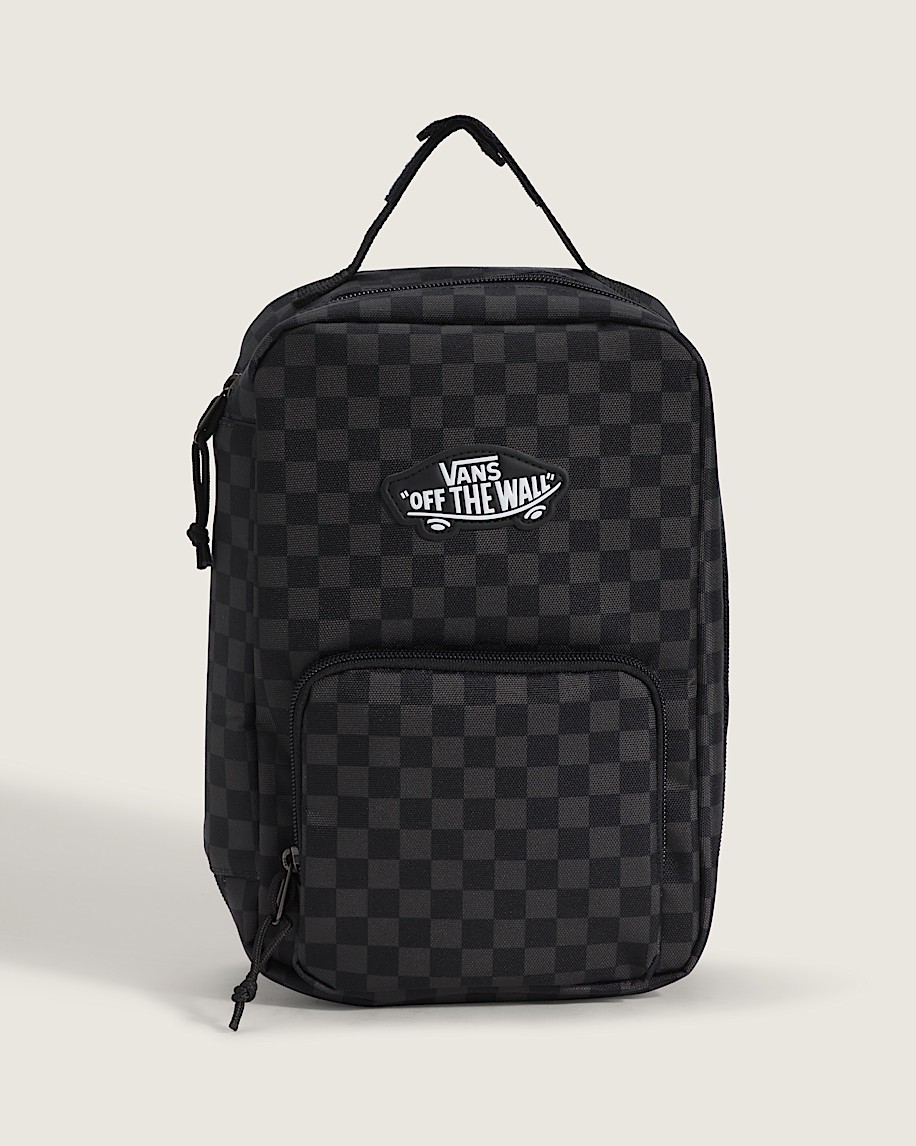Checkerboard Old Skool Lunch Bag VANS Charcoal Black HERO